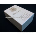2 pieces pearl paper perfume box with EVA holder